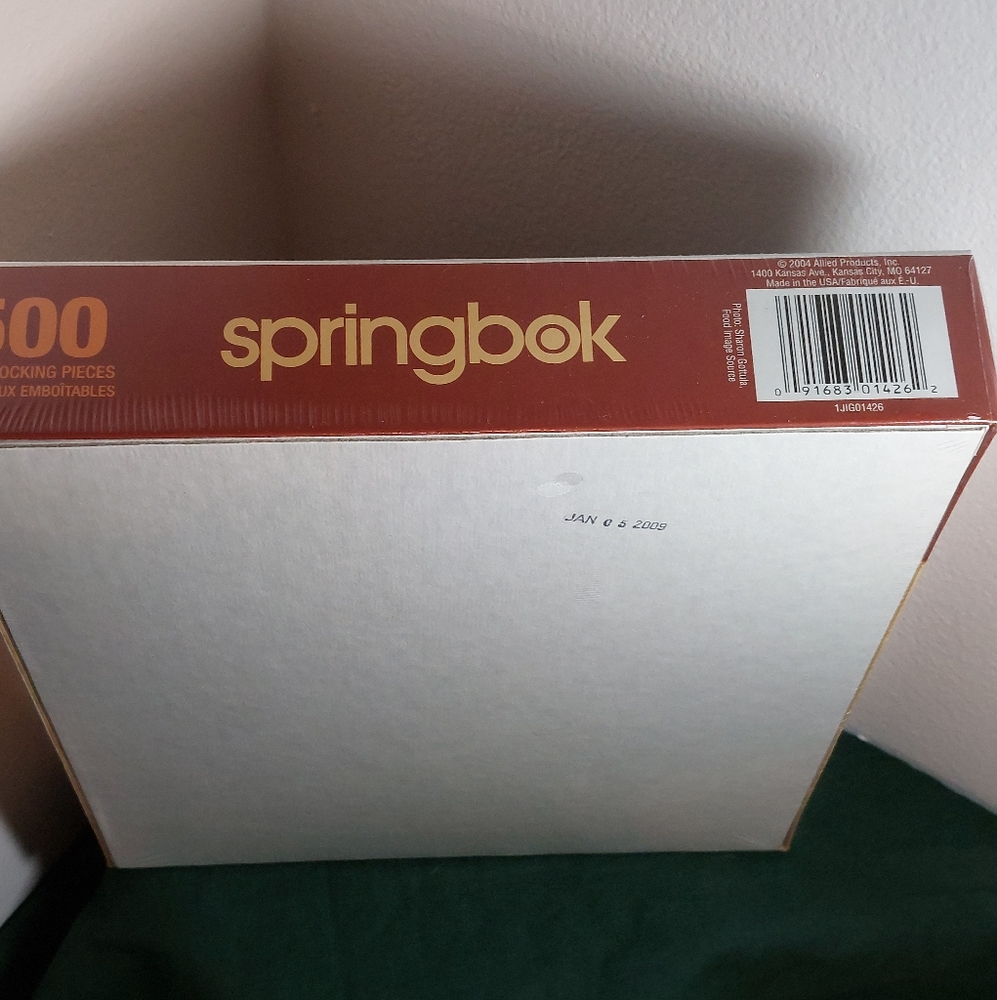 Springbok Snack Stack 500- Piece Jigsaw Puzzle 2004 New/Sealed - Picture 5 of 9